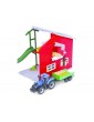 Bburago horse stable with tractor