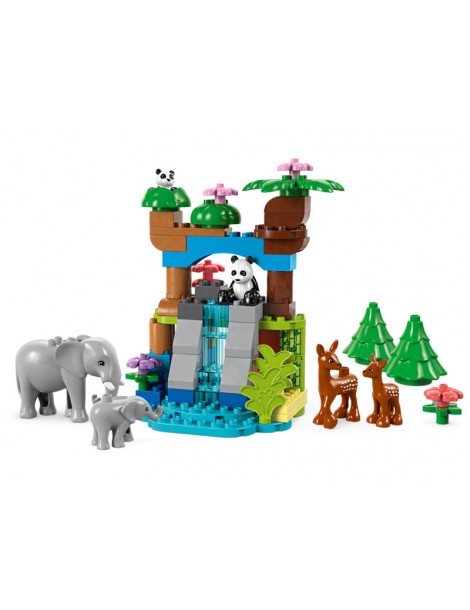 LEGO DUPLO - Laukinių gyvūnų šeimos „trys viename“