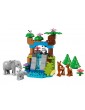 LEGO DUPLO - Laukinių gyvūnų šeimos „trys viename“