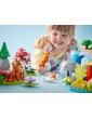 LEGO DUPLO - Laukinių gyvūnų šeimos „trys viename“