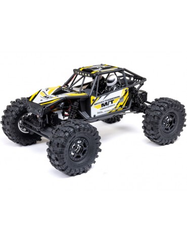 RC modelis Axial 1/18 Capra 4WS RTR Geltona