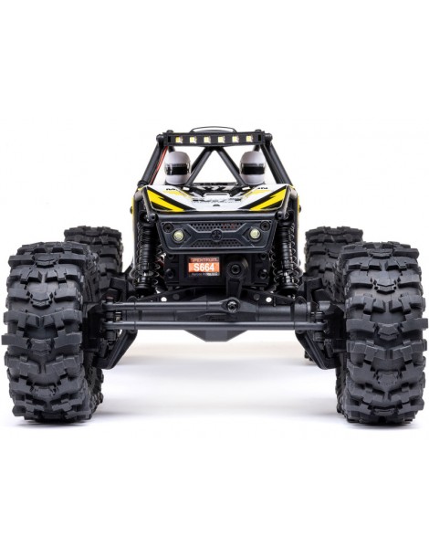 RC modelis Axial 1/18 Capra 4WS RTR Geltona