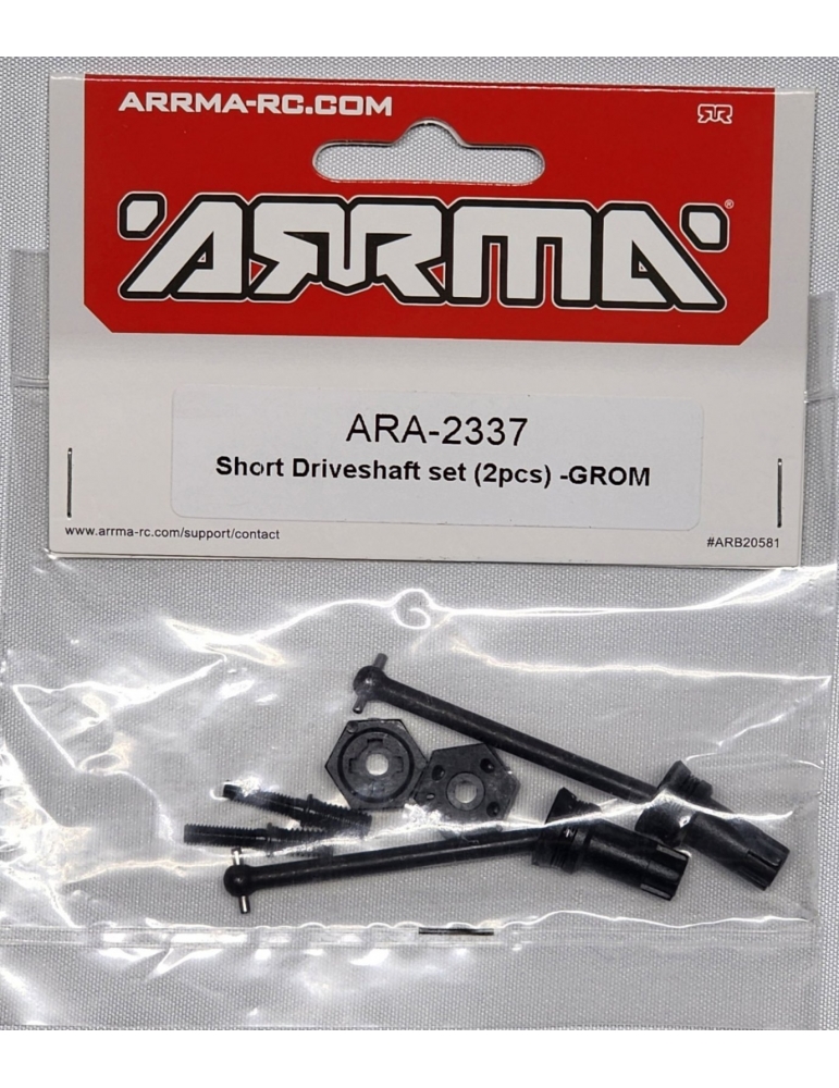 Arrma pavaros veleno rinkinys, trumpas (2 vnt.): GROM