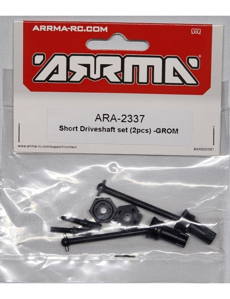 Arrma pavaros veleno rinkinys, trumpas (2 vnt.): GROM