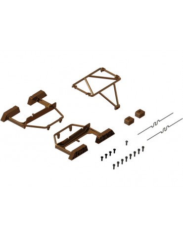 Arrma Desert Truck Body Roll Cage Set, Bronze: Grom