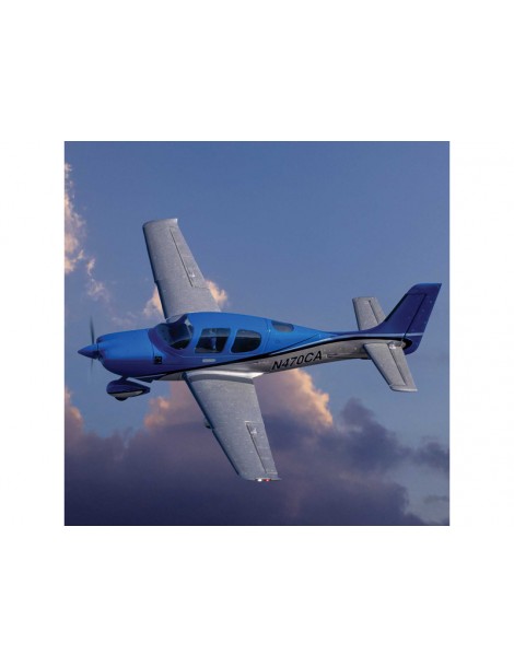 E-flite Cirrus SR22T 0.73m AS3X SAFE Select BNF Basic