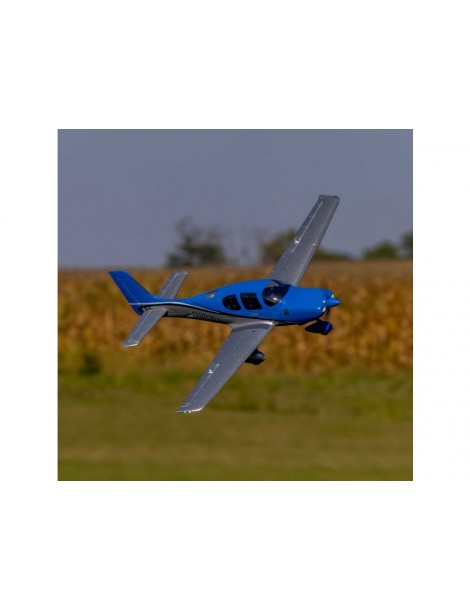 E-flite Cirrus SR22T 0.73m AS3X SAFE Select BNF Basic