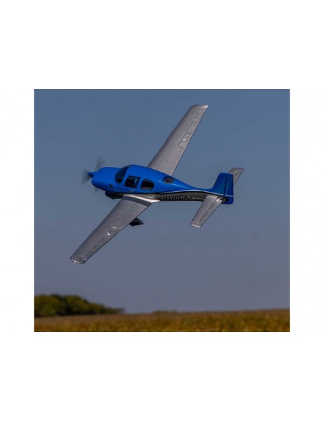 E-flite Cirrus SR22T 0.73m AS3X SAFE Select BNF Basic