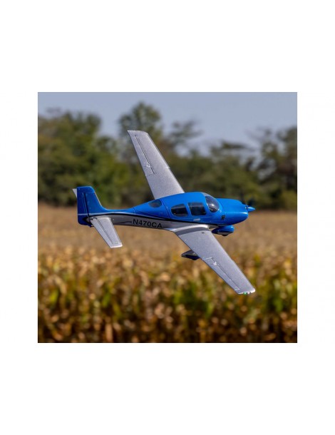 E-flite Cirrus SR22T 0.73m AS3X SAFE Select BNF Basic