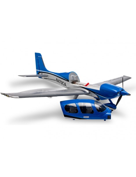 E-flite Cirrus SR22T 0.73m AS3X SAFE Select BNF Basic