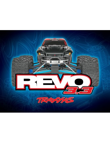 Traxxas Nitro Revo 1:8 s BlueTooth RTR Blue