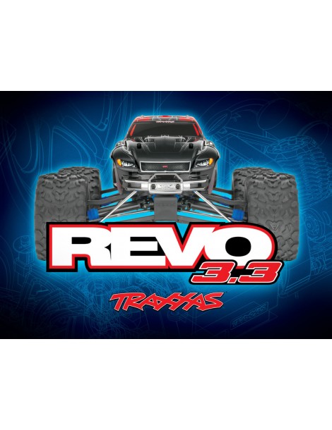 Traxxas Nitro Revo 1:8 s BlueTooth RTR Blue