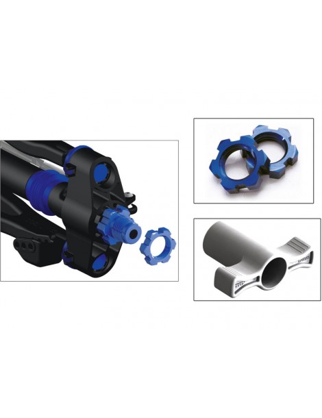 Traxxas Nitro Revo 1:8 s BlueTooth RTR Blue