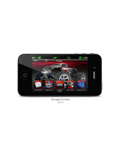 Traxxas Nitro Revo 1:8 s BlueTooth RTR Blue