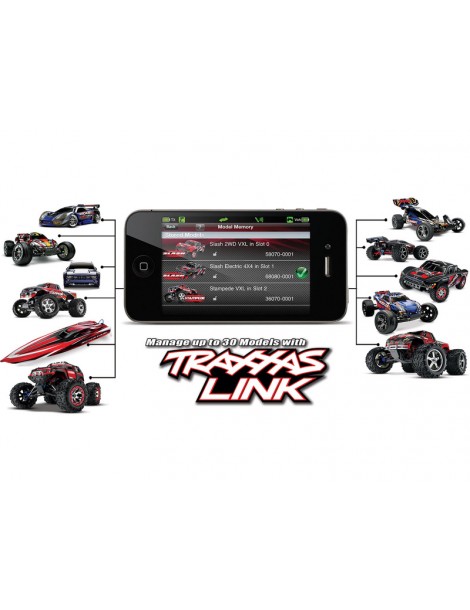 Traxxas Nitro Revo 1:8 s BlueTooth RTR Blue