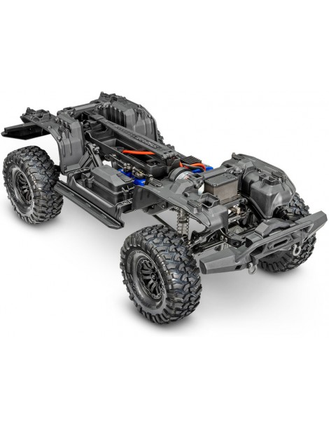 Traxxas TRX-4 Defender 1:10 RC modelis smėlio spalvos su Clipless kėbulu