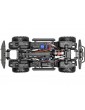 Traxxas TRX-4 Defender 1:10 RC modelis smėlio spalvos su Clipless kėbulu