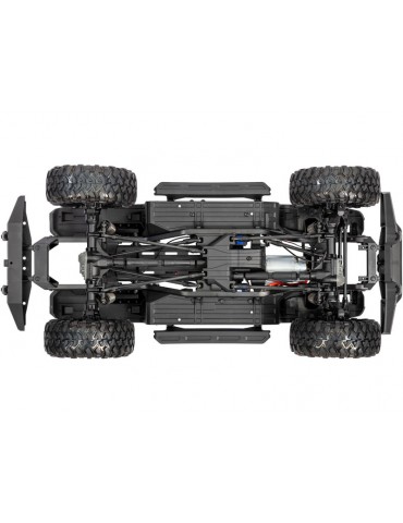 Traxxas TRX-4 Defender 1:10 RC modelis smėlio spalvos su Clipless kėbulu