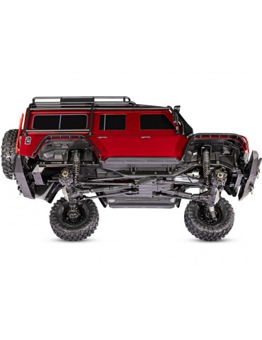 Traxxas TRX-4 Defender 1:10 RC modelis smėlio spalvos su Clipless kėbulu
