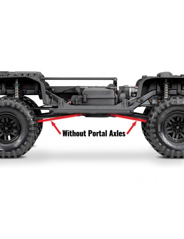 Traxxas TRX-4 Defender 1:10 RC modelis smėlio spalvos su Clipless kėbulu