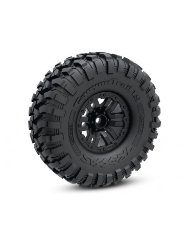 Traxxas TRX-4 Defender 1:10 RC modelis smėlio spalvos su Clipless kėbulu