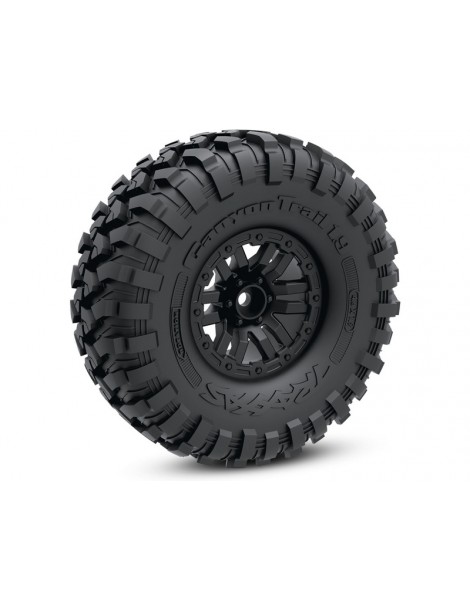 Traxxas TRX-4 Defender 1:10 RC modelis smėlio spalvos su Clipless kėbulu