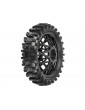 Dunlop Geomax MX33 V2 Bead CR4 Rear Tire MTD Bullyspoke Black: Promoto-MX