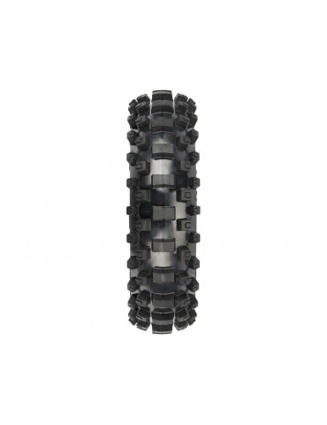 Dunlop Geomax MX33 V2 Bead CR4 Rear Tire MTD Bullyspoke Black: Promoto-MX