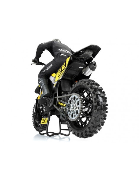Dunlop Geomax MX33 V2 Bead CR4 Rear Tire MTD Bullyspoke Black: Promoto-MX