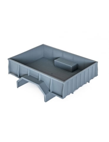 Funtek Rear Flat Bed - Grey (CR4)