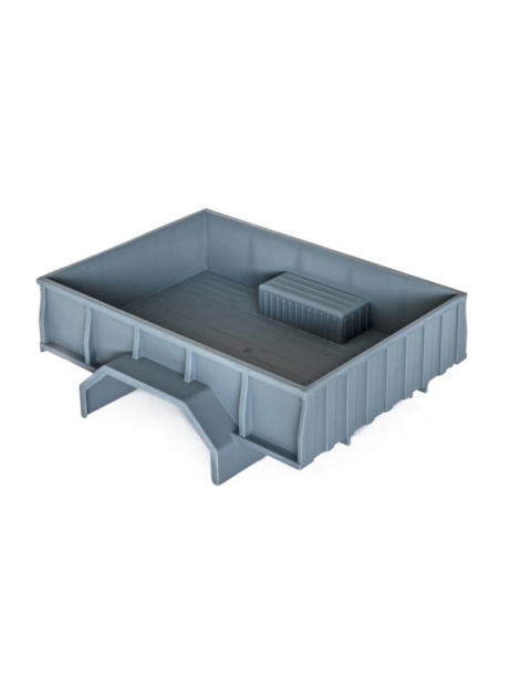 Funtek Rear Flat Bed - Grey (CR4)