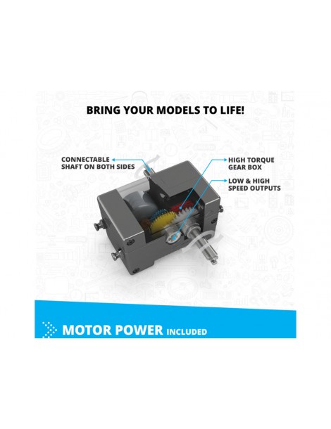 Engino Inventor Robotized ginoBot 10 models