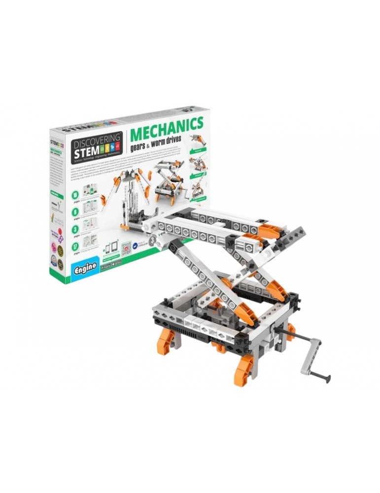 Engino Stem Mechanics gears and worm gears