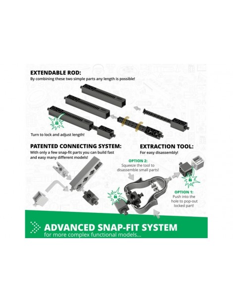 Engino Stem Mechanics gears and worm gears