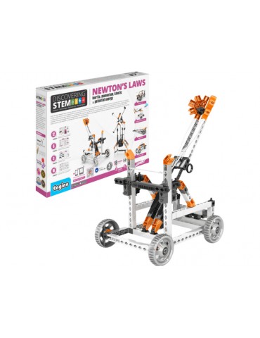 Engino Stem Newton's laws of inertia, momentum, kinetic and potential energy