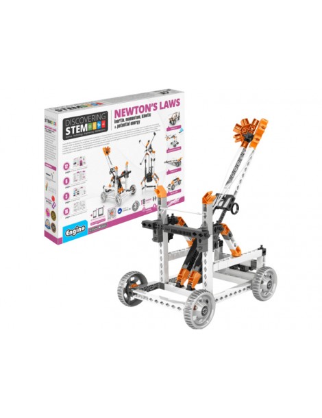 Engino Stem Newton's laws of inertia, momentum, kinetic and potential energy