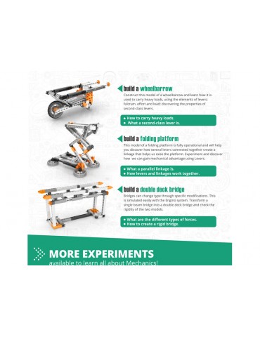 Engino Stem Mechanics of levers, connections and structures