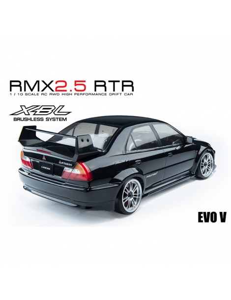 RC Drift brushless - RMX 2.5 RTR Mitsubishi evo 5 Black - MST