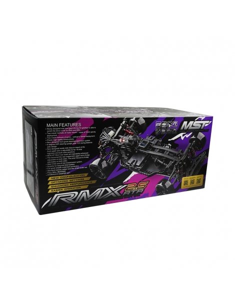 RC Drift brushless - RMX 2.5 RTR Mitsubishi evo 5 Black - MST