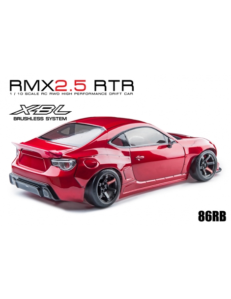 Rc drift brushless - RMX 2.5 RTR RB86 "Rouge candy" (Toyota 86RB) - MST