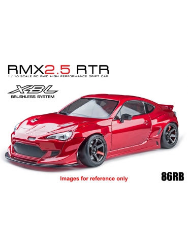 Rc drift brushless - RMX 2.5 RTR RB86 "Rouge candy" (Toyota 86RB) - MST