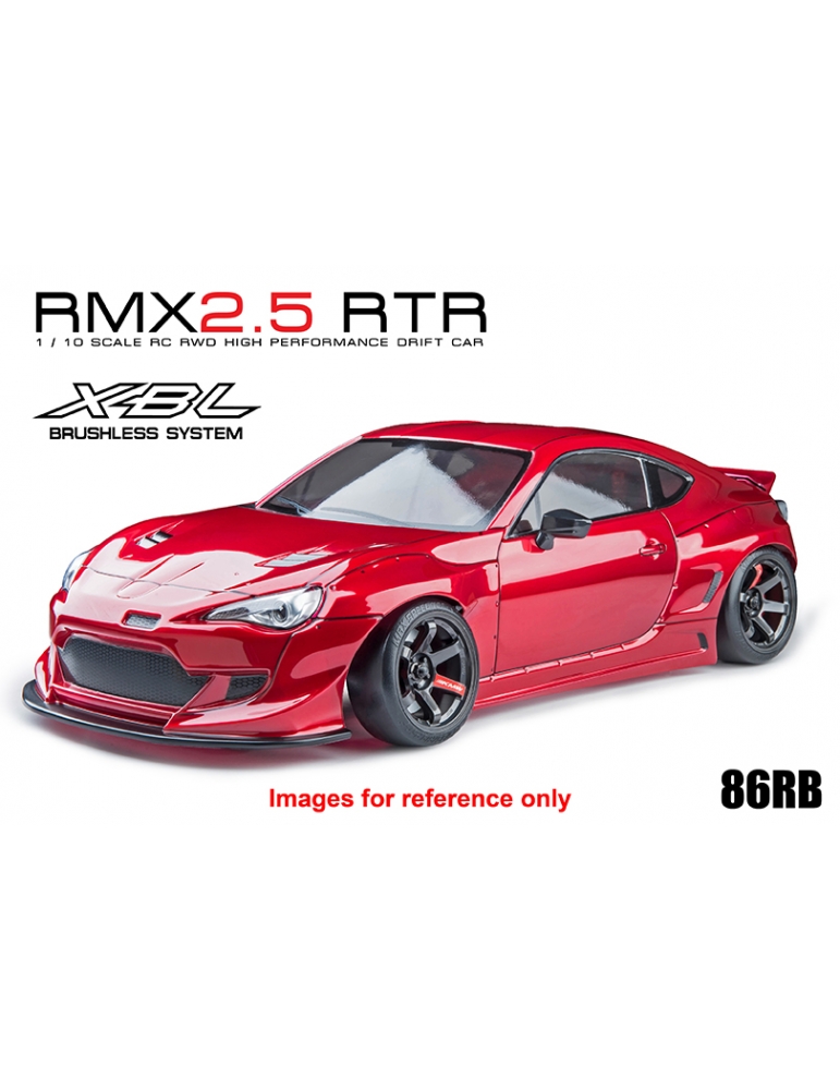 Rc drift brushless - RMX 2.5 RTR RB86 "Rouge candy" (Toyota 86RB) - MST