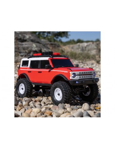 Axial 1/24 SCX24 Ford Bronco 4X4 RTR Brushed Rock Crawler (Battery & Charger Included), White