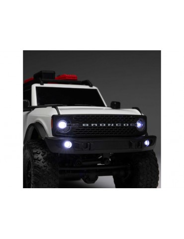 Axial 1/24 SCX24 Ford Bronco 4X4 RTR Brushed Rock Crawler (Battery & Charger Included), White