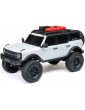 Axial 1/24 SCX24 Ford Bronco 4X4 RTR Brushed Rock Crawler (Battery & Charger Included), White
