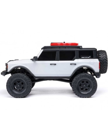 Axial 1/24 SCX24 Ford Bronco 4X4 RTR Brushed Rock Crawler (Battery & Charger Included), White