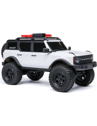 Axial 1/24 SCX24 Ford Bronco 4X4 RTR Brushed Rock Crawler (Battery & Charger Included), White