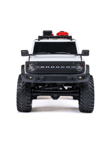 Axial 1/24 SCX24 Ford Bronco 4X4 RTR Brushed Rock Crawler (Battery & Charger Included), White