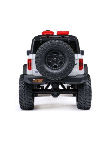 Axial 1/24 SCX24 Ford Bronco 4X4 RTR Brushed Rock Crawler (Battery & Charger Included), White