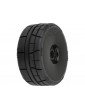 Pro-Line Menace HP BELTED Speed Run 1:8 Tires Mounted on Mach 10 Black 17mm Wheels (2)